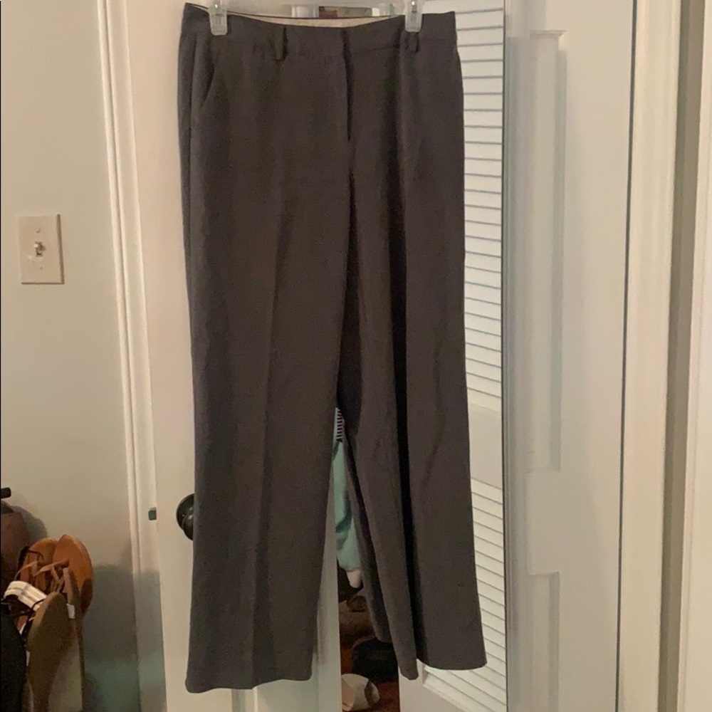 Gray Wide Leg Dress pants, size 4